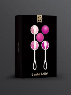 Вагинальные шарики Geisha Balls 3, 17х3 см