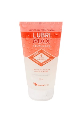 Стимулирующий лубрикант на водной основе Lubrimax Stimulate 75 мл