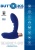 Toy Joy The Heroic P-Spot Buttplug вибромассажер простаты с дистанционным управлением, 11.5х3 см (синий) 