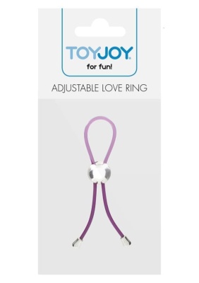 Эрекционное лассо Hard To Please Joy Ring (фиолетовый) 