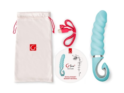 Анатомический витой вибратор Gvibe Gjack 2, 22х3.7 см