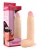 Джага-Джага Flex & Fix System №81 - Фаллоимитатор на присоске, 20,5х5 см (телесный)