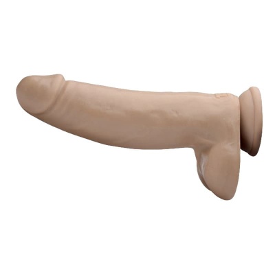 Большой и гладкий фаллос Tom of Finland - 26 см (телесный)