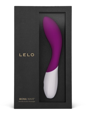 Lelo Mona Wave Deep Rose - вибратор для точки G, 23х4 см (фиолетовый)