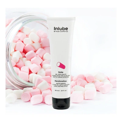 Nuei Inlube - водный лубрикант с алоэ вера и ароматом зефирок, 100 мл
