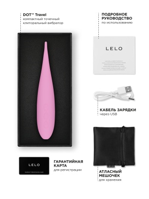 Вибратор для клитора Lelo Dot Travel 