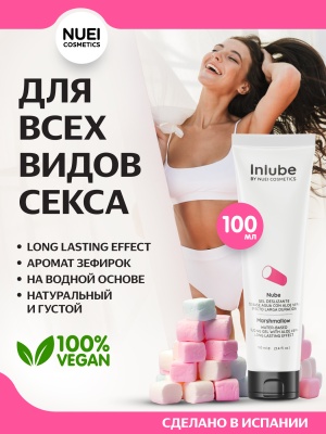 Nuei Inlube - водный лубрикант с алоэ вера и ароматом зефирок, 100 мл
