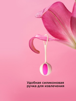 Вагинальные шарики Geisha Balls Mini, 14х2.2 см
