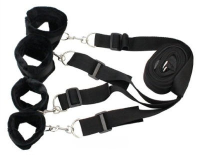 Frisky - набор бондажей для фиксации на кровати