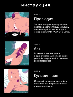Lelo Smart Wand 2 Large - вибратор микрофон 