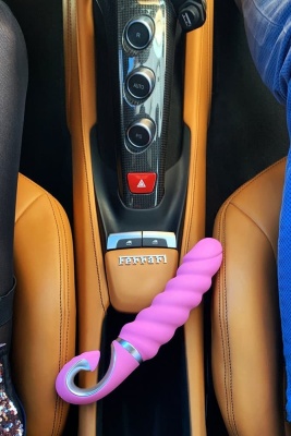 Анатомический витой вибратор Gvibe Gjack 2, 22х3.7 см