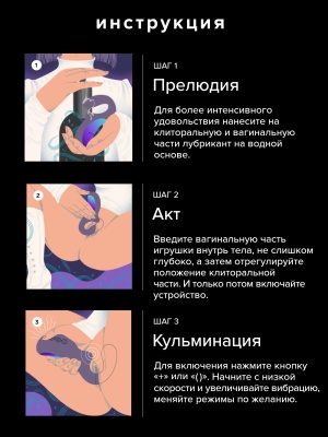 Lelo Enigma Wave - вакуумный стимулятор тройного действия