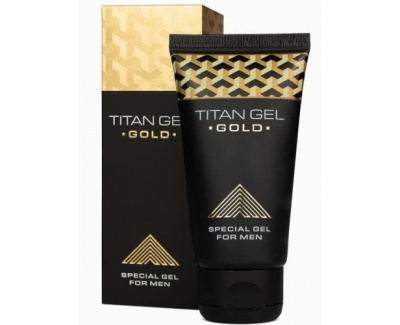 Titan Gel Gold Tantra - натуральный гель для увеличения члена, 50 мл.