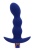 Toy Joy The Risque Buttplug - анальный вибростимулятор с дистанционным управлением, 14.5х3 см (синий)