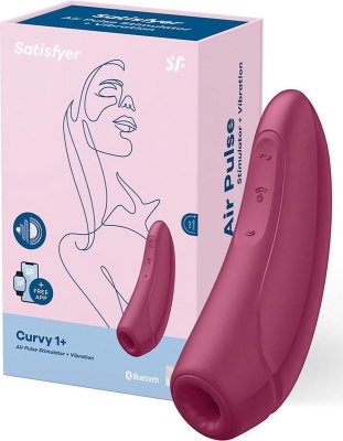 TESTER Satisfyer Curvy1+ вакуумный стимулятор клитора с управлением через приложение 