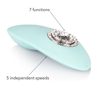 Вибратор для клитора с кристаллами Grace Pave - California Exotic Novelties 