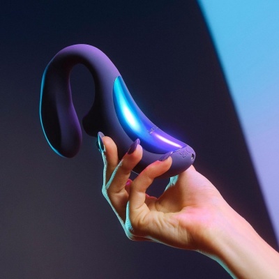 Lelo Enigma Wave - вакуумный стимулятор тройного действия, 14 см