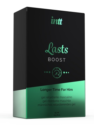 Intt Lasts - Интимный гель для продления полового акта, 15 мл