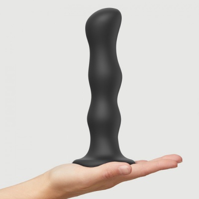 Strap-On-Me Dildo Geisha Ball Noir XL - Фаллоимитатор, 17 см (черный)
