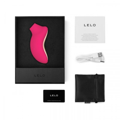 NEW!  Lelo Sona 2 - Звуковой стимулятор клитора, 11.5 см (розовый)