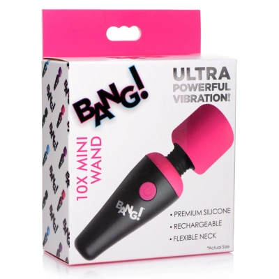 Bang! - мини-вибромассажер для клитора, 11х3 см 