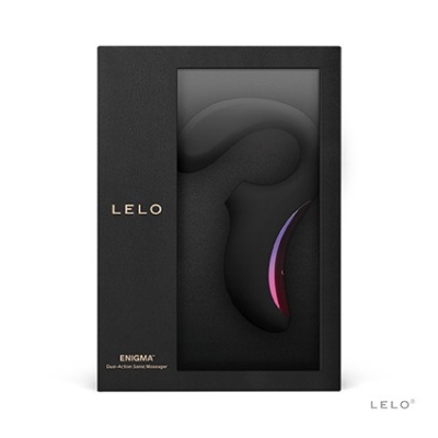 Lelo Enigma - революционный вакуумный стимулятор двойного действия, 10х1.8 см (черный)
