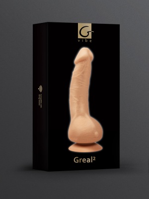 Реалистичный вибратор Gvibe Greal 2, 22х4 см