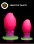 Egg - фаллоимитатор яйцо светящееся в темноте,  L 13.3х5.8 см 
