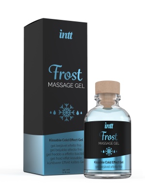 Intt Frost Massage Gel - Съедобный массажный гель с охлаждающим эффектом, 30 мл