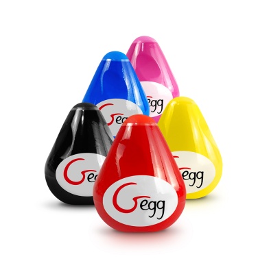 Gvibe Gegg Black - мастурбатор яйцо, 6.5х5 см (черный)