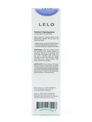 Антибактериальный очищающий спрей LELO, 60 мл