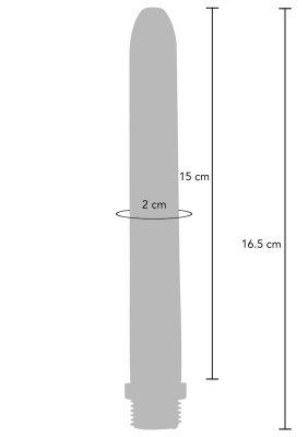 Toy Joy The Cleaner Shower Set - комплект для душа: шланг и насадка, 185+15cm