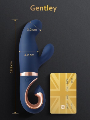 Вибратор кролик Gvibe Gentley, 19.9х4.2 см