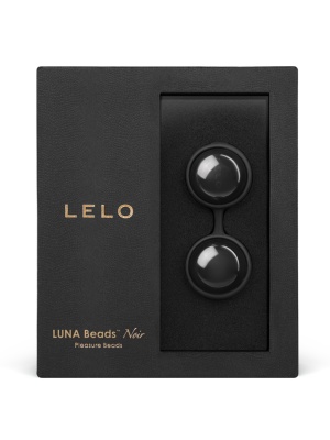 Luna Beads Noir (LELO) - Вагинальные шарики, 2,9 см (черный)