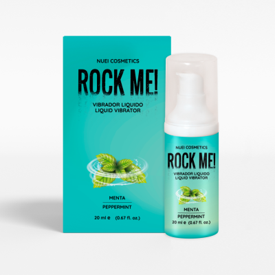 Жидкий вибратор Nuei ROCK ME! мята, 20 мл