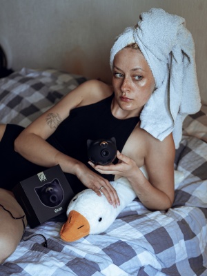 Вакуумный стимулятор клитора Gvibe Gcat, 7.5х8.2 см 