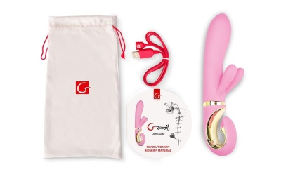 Вибратор-кролик Gvibe Grabbit, 22х4 см