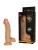 Реалистичный фаллос на присоске с мошонкой - Джага-Джага, 19х3.5 см (телесный)