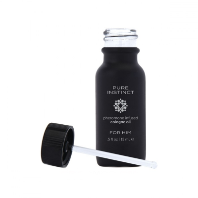 Мужское парфюмерное масло с феромонами PURE INSTINCT - 15 мл.