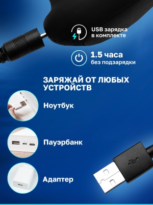 Alpha Pro- Стимулятор простаты, 11.9х3.3 см 