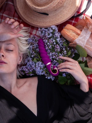 Анатомический витой вибратор Gvibe Gjack Mini, 19х3.5 см